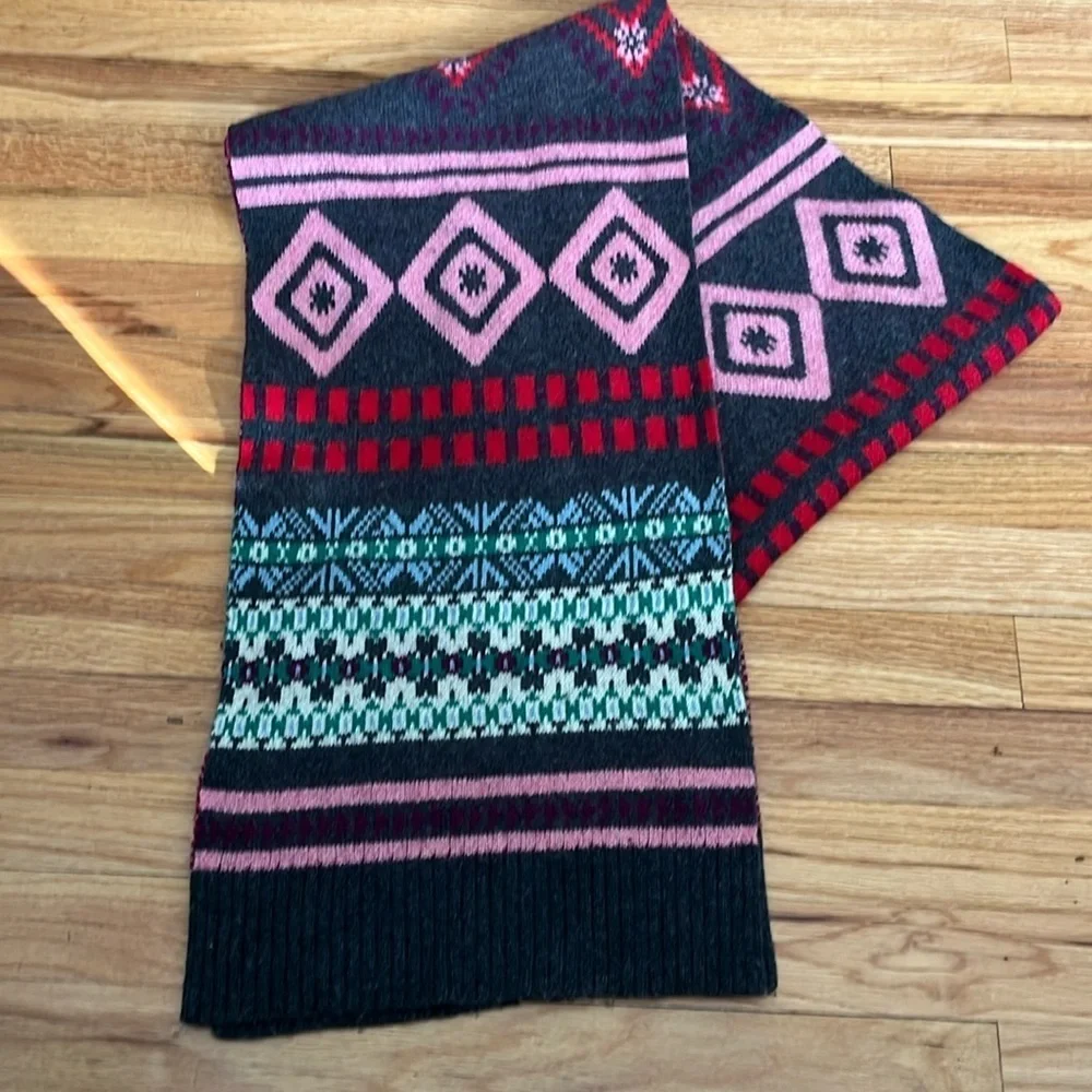 J.CREW winter scarf wool and cashmere blend